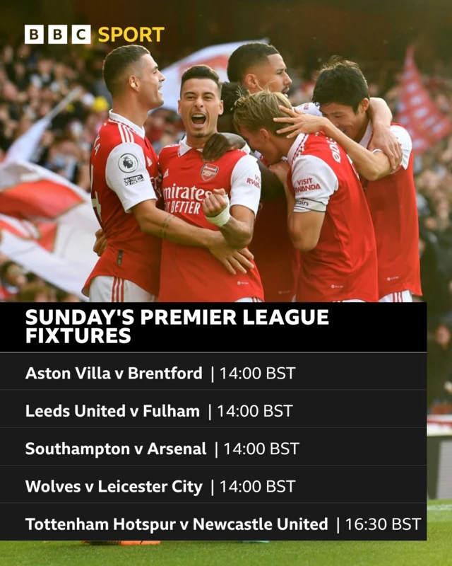 Premier League fixtures