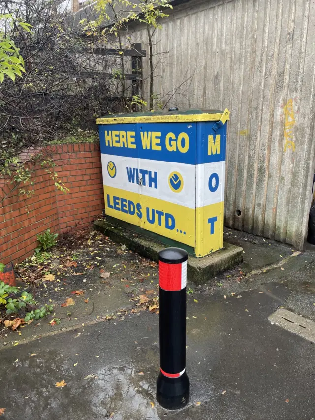 Mural near Elland Road