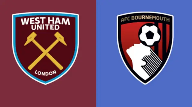 West Ham v Bournemouth