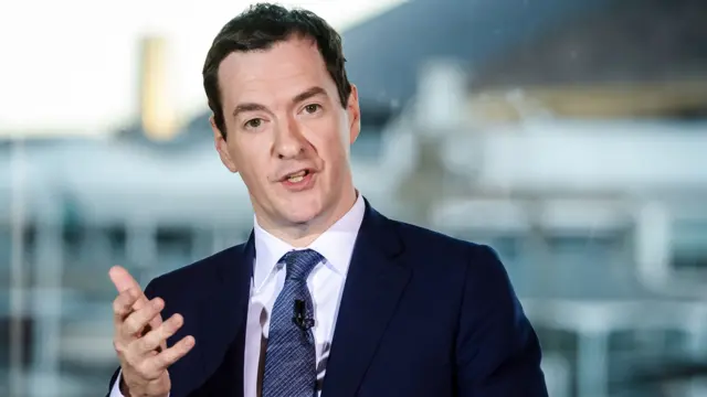 Former chancellor George Osborne