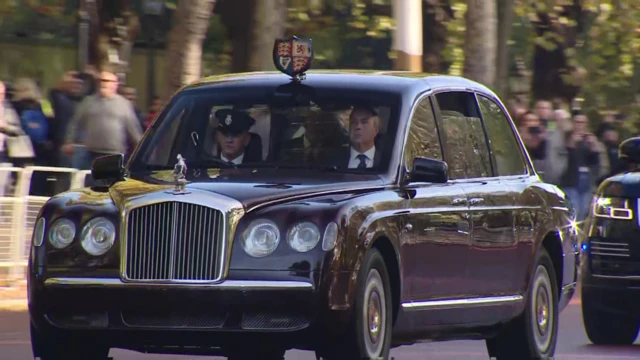 King Charles arrives at Buckingham Palace