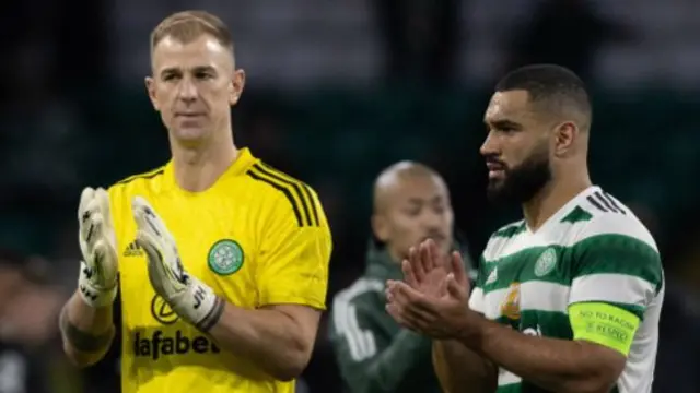 Celtic goalkeeper Joe Hart