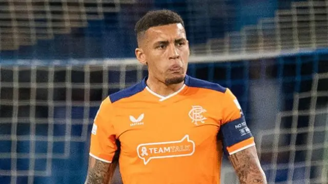 Rangers captain James Tavernier