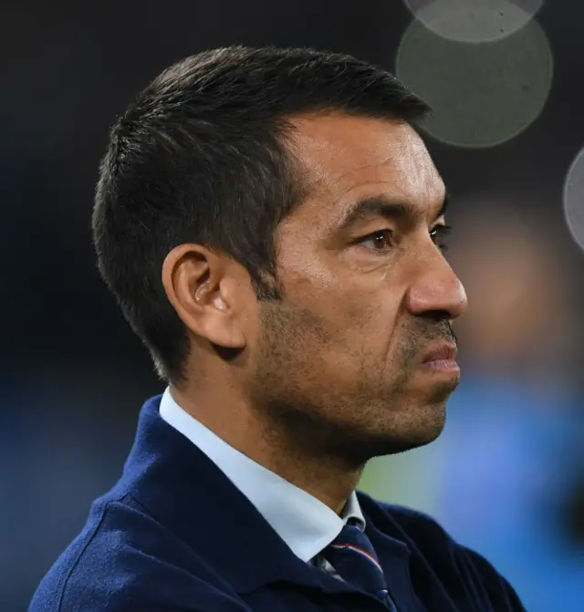 Rangers manager Giovanni van Bronckhorst