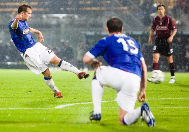 Charlie Adam fires Rangers in front away to Livorno