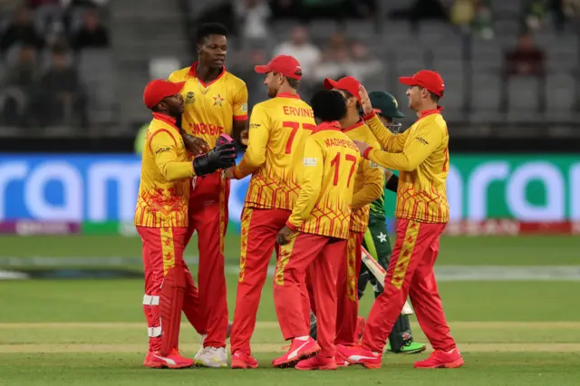 Zimbabwe celebrate