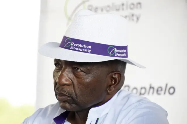 Lesotho Revolution for Prosperity party (RFP) leader Sam Matekane