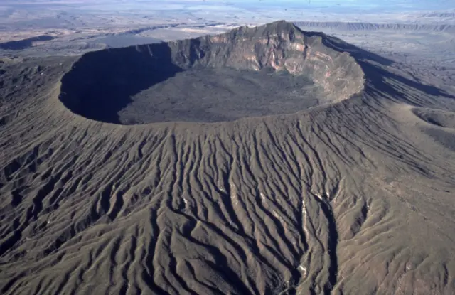 Mount Longonot in Kenya's Rift Valley