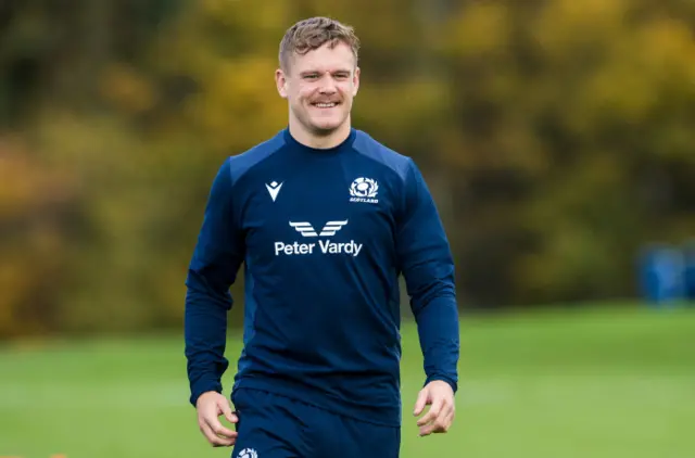 Scotland winger Darcy Graham