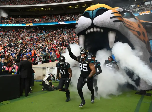 Jaguars run out at Wembley