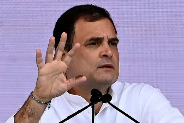 Congress leader Rahul Gandhi