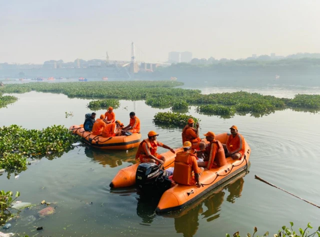 Rescue efforts underway in Morbi