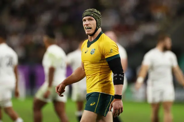 David pocock playing rugby