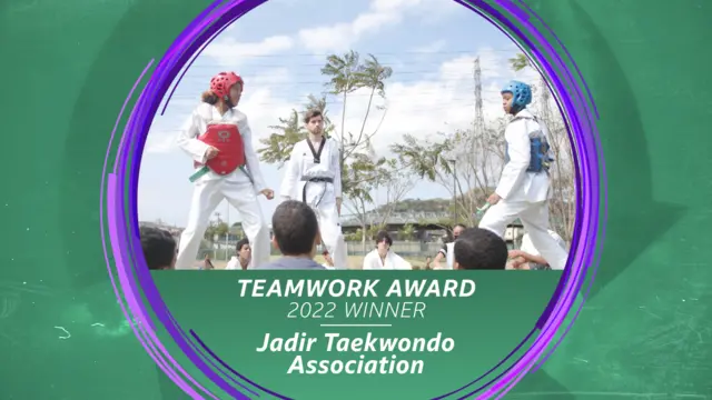 Jadir Taekwondo Association award winning graphic