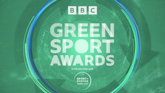 Green sport awards graphic