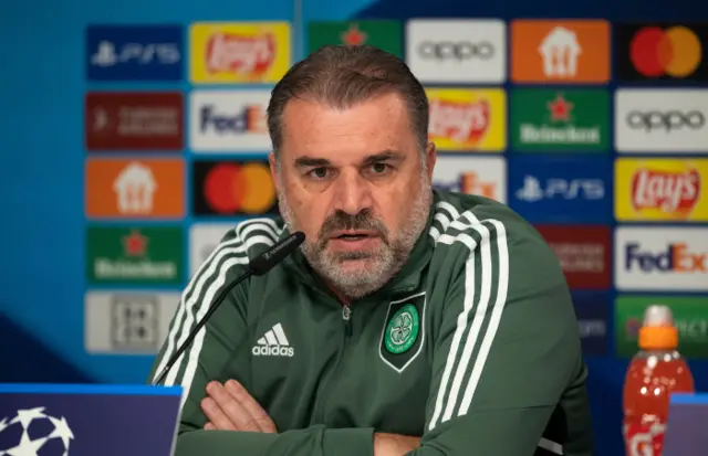 Celtic manager Ange Postecoglou