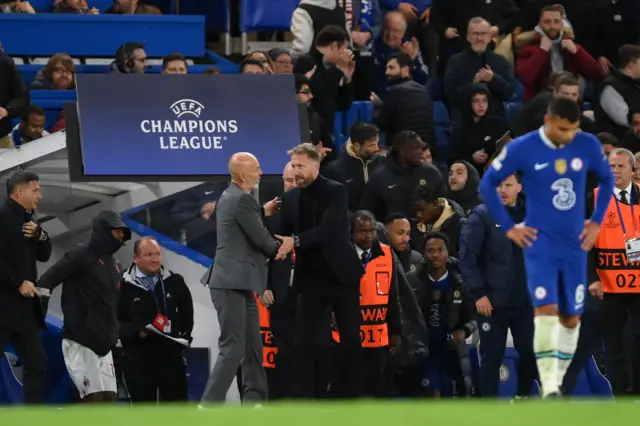 Stefano Pioli and Graham Potter