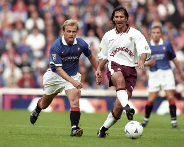 Hearts cult hero Stefano Salvatori also had two spells at Fiorentina