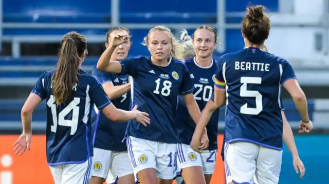 Scotland celebrate