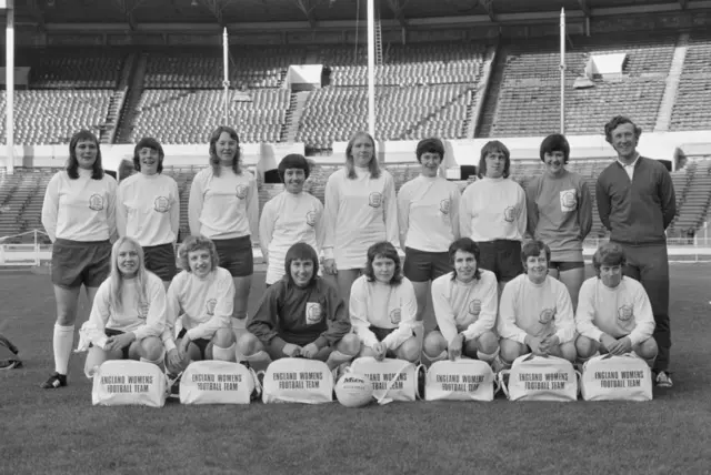 England 1972 team