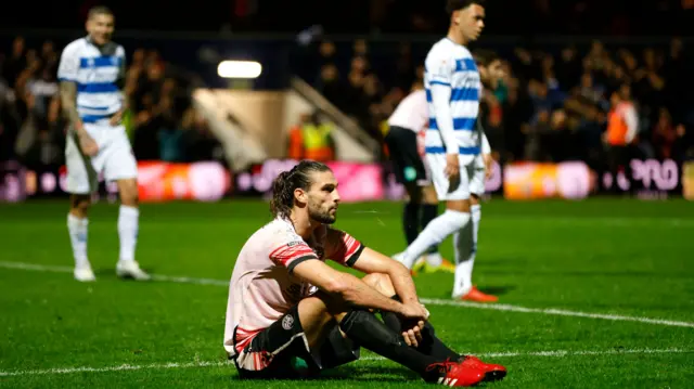 Andy Carroll dejected