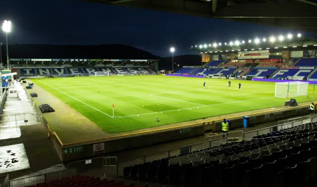 The Caledonian Stadium awaits this evening