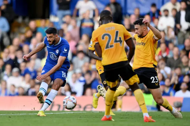 Armando Broja scores for Chelsea