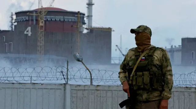 zaporizhzhia Nuclear Power Plant near Enerhodar