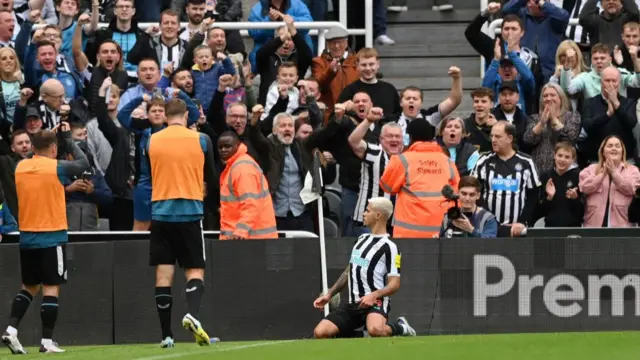 Newcastle 1-0 Brentford