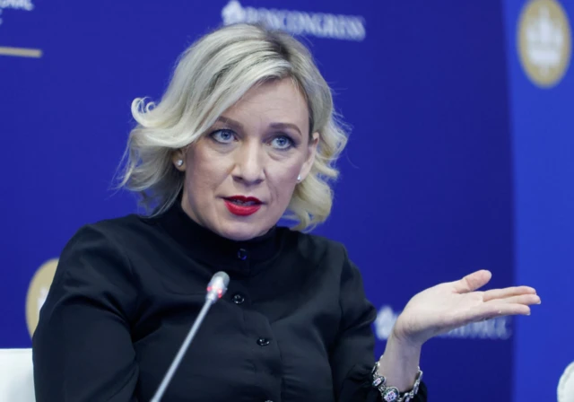 Russia's Foreign Ministry spokeswoman Maria Zakharova