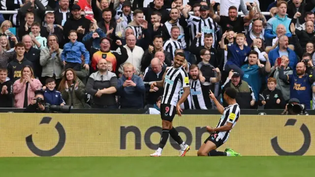 Newcastle 2-0 Brentford