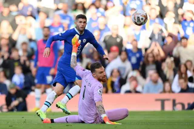 Christian Pulisic scores for Chelsea