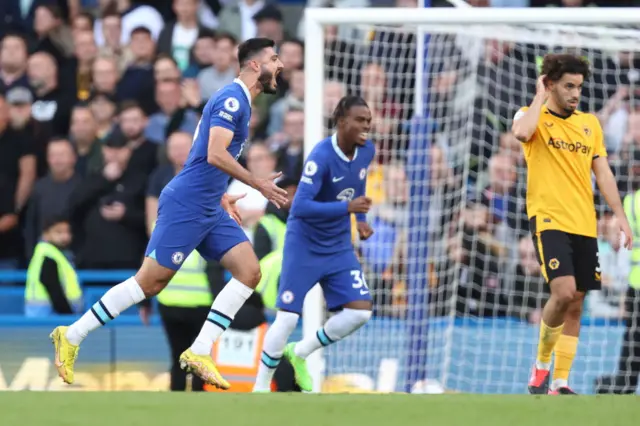 Armando Broja scores for Chelsea