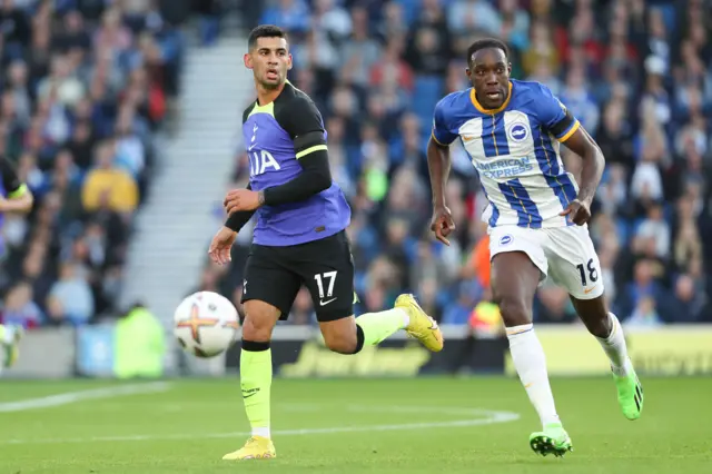 Cristian Romero and Danny Welbeck