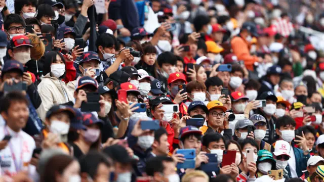 Spectators at Suzuka