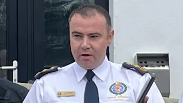 JJ McGowan, chief ambulance officer