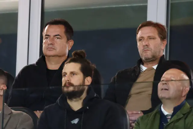 Pedro Martins watches Hull's game with Wigan