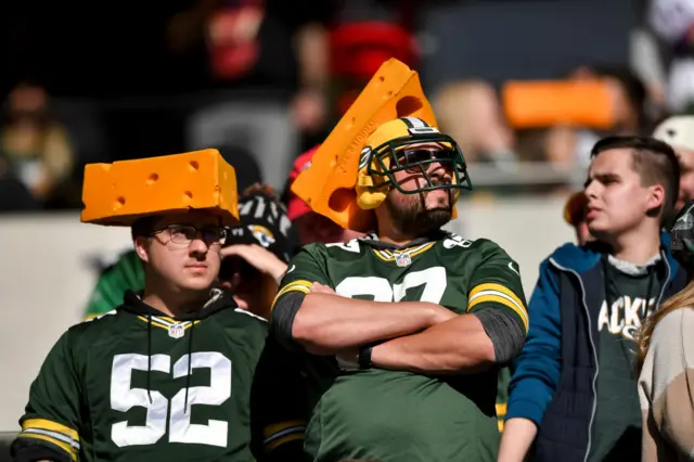 Green Bay Packers fans in London