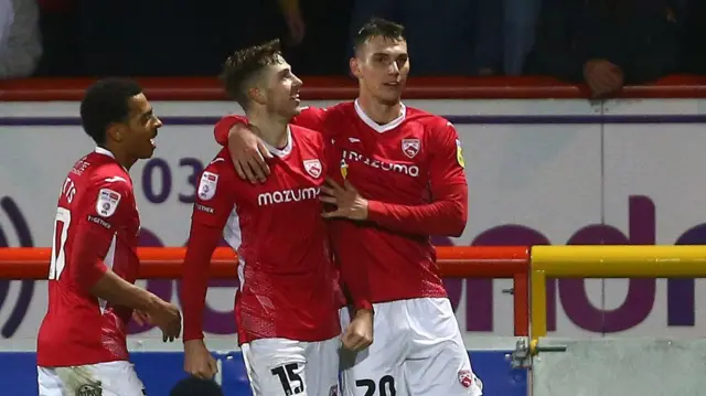 Morecambe celebrate