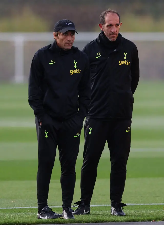 Antonio Conte and Cristian Stellini