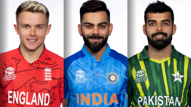 Sam Curran, Rohit Sharma, Shadab Khan