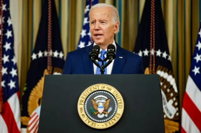 US president Joe Biden