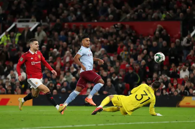 Ollie Watkins scores for villa
