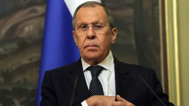 Russian Foreign Minister Sergei Lavrov