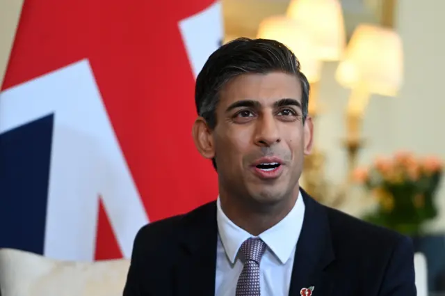 UK Prime Minister Rishi Sunak