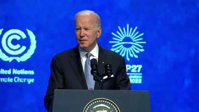 Joe Biden at COP27