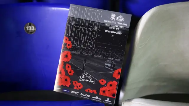 Remembrance Day programme
