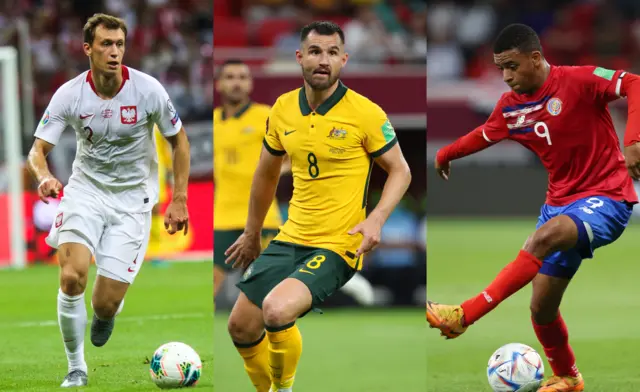 World Cup trio