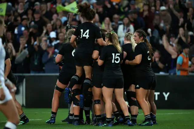 New Zealand celebrate