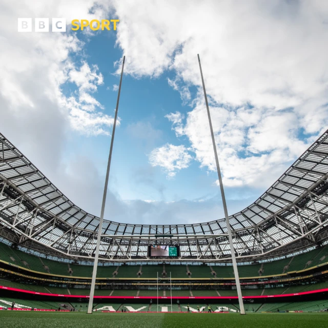 General view of the Aviva Stadium in Dublin